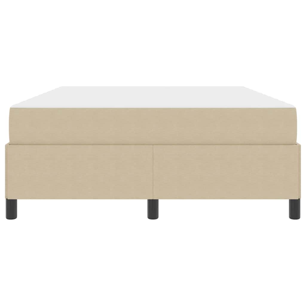 Estrutura da Cama Cinza Verde Claro 140 x 190 cm tecido