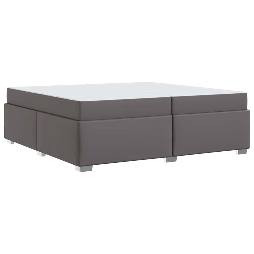 Estrutura da Cama Cinzeto 200 x 200 cm Couro sintético