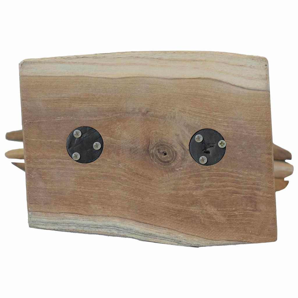 Estrela de Natal Castanho 30 x 5 x 45 cm Madeira de Teca Sólida