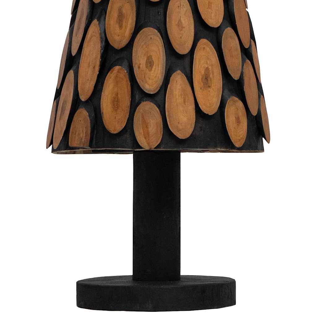 Árvore de Natal Castanho 60 cm Madeira de teca maciça