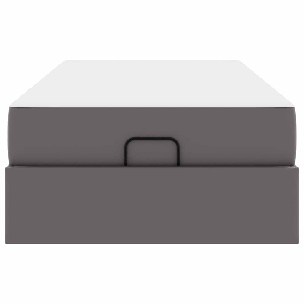 Estrutura de cama com colchão com colchão Cinzeto 90 x 200 cm