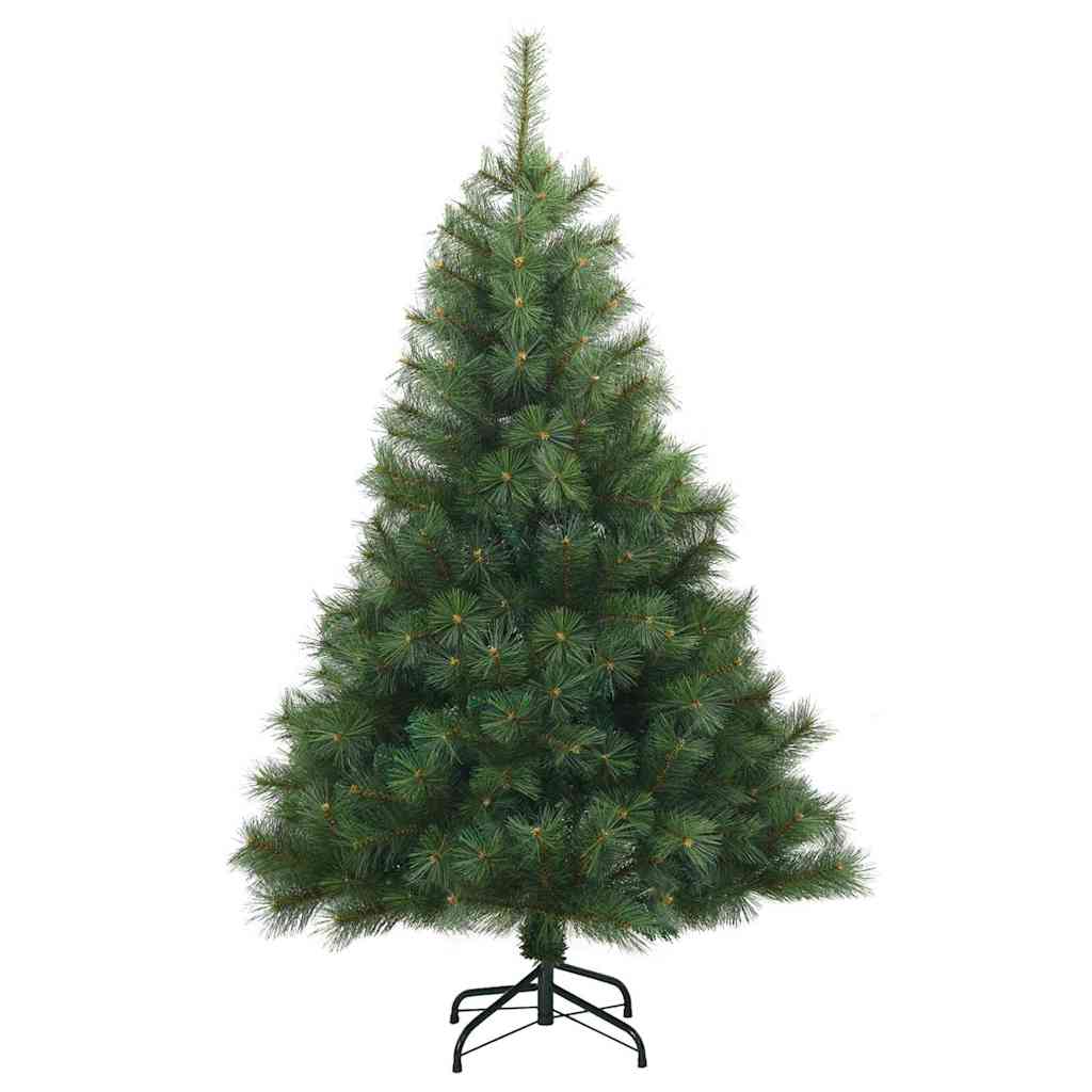 Árvore de Natal Articulada Artificial Verde 120 cm PVC, aço