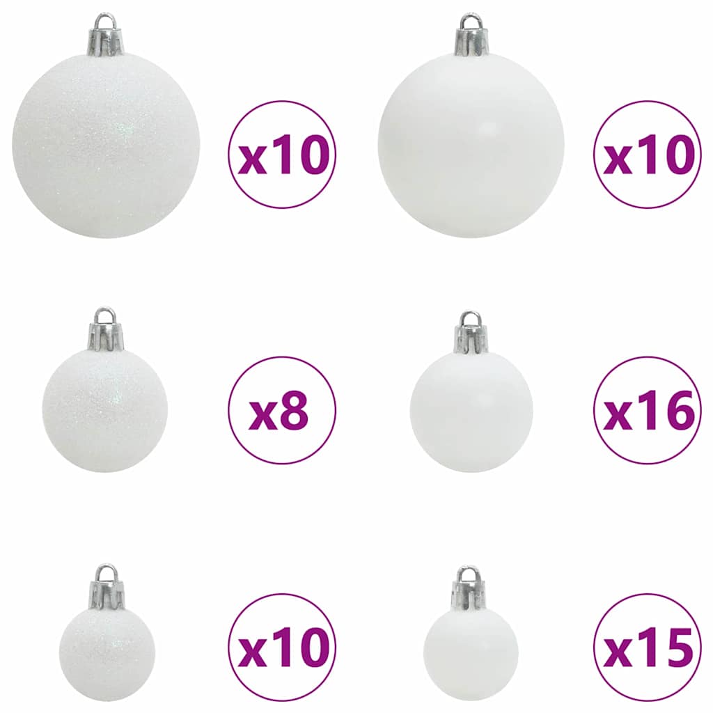 Árvore de Natal artificial de canto Verde 120 cm PVC e Metal