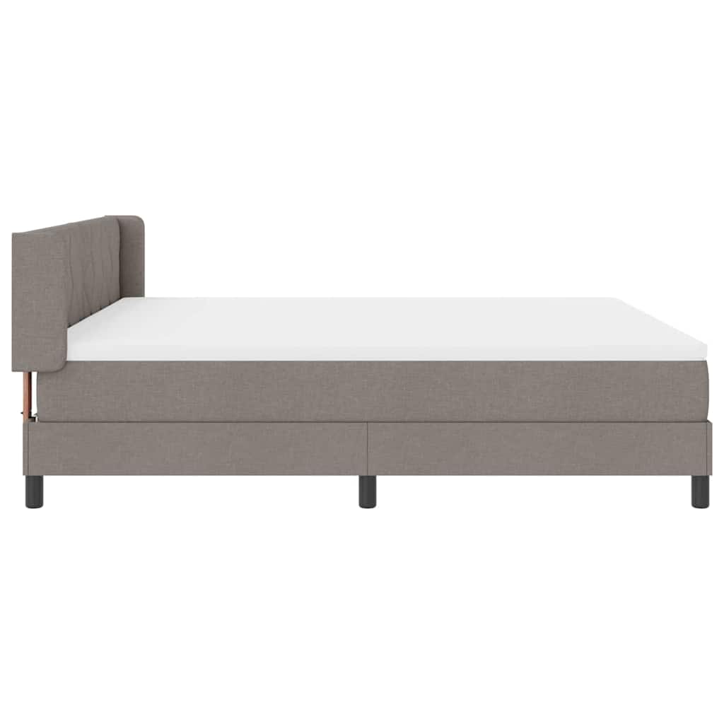 Cama box spring com colchão Cinzento-acastanhado 180 x 200 cm