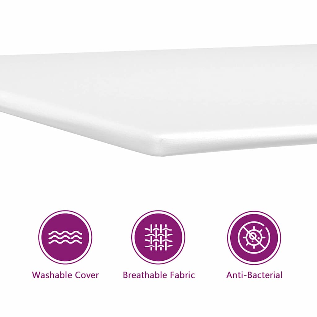 Cama Box com cabeceira Cinzento-claro 140 x 190 cm Veludo