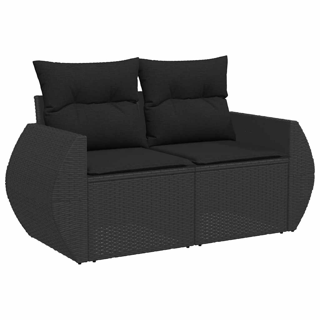Conjunto de Sofá de Jardim 13 pcs Preto 110 x 55 x 71 cm