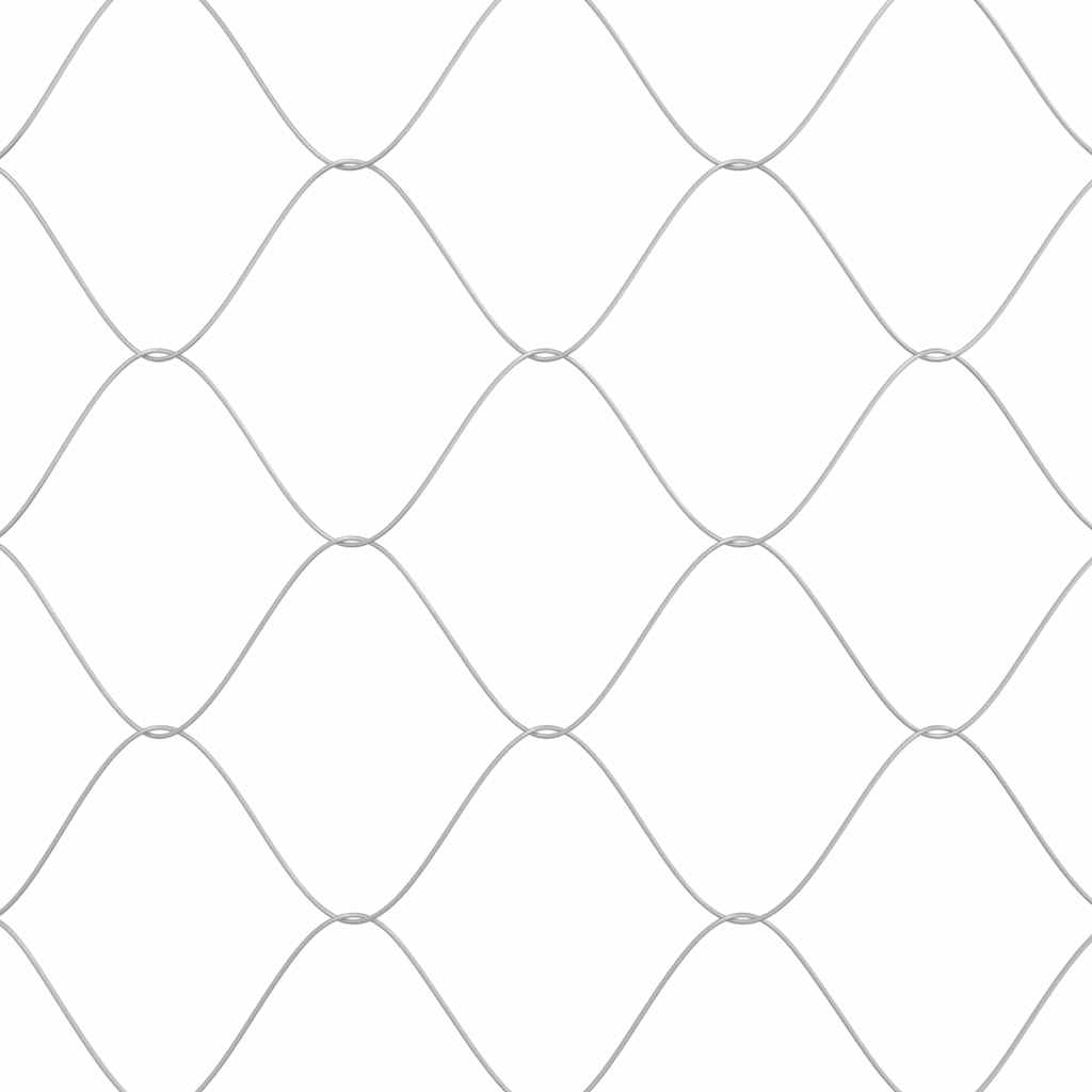 Jaula para cão Prateado 800 x 200 x 256 cm Aço Galvanizado