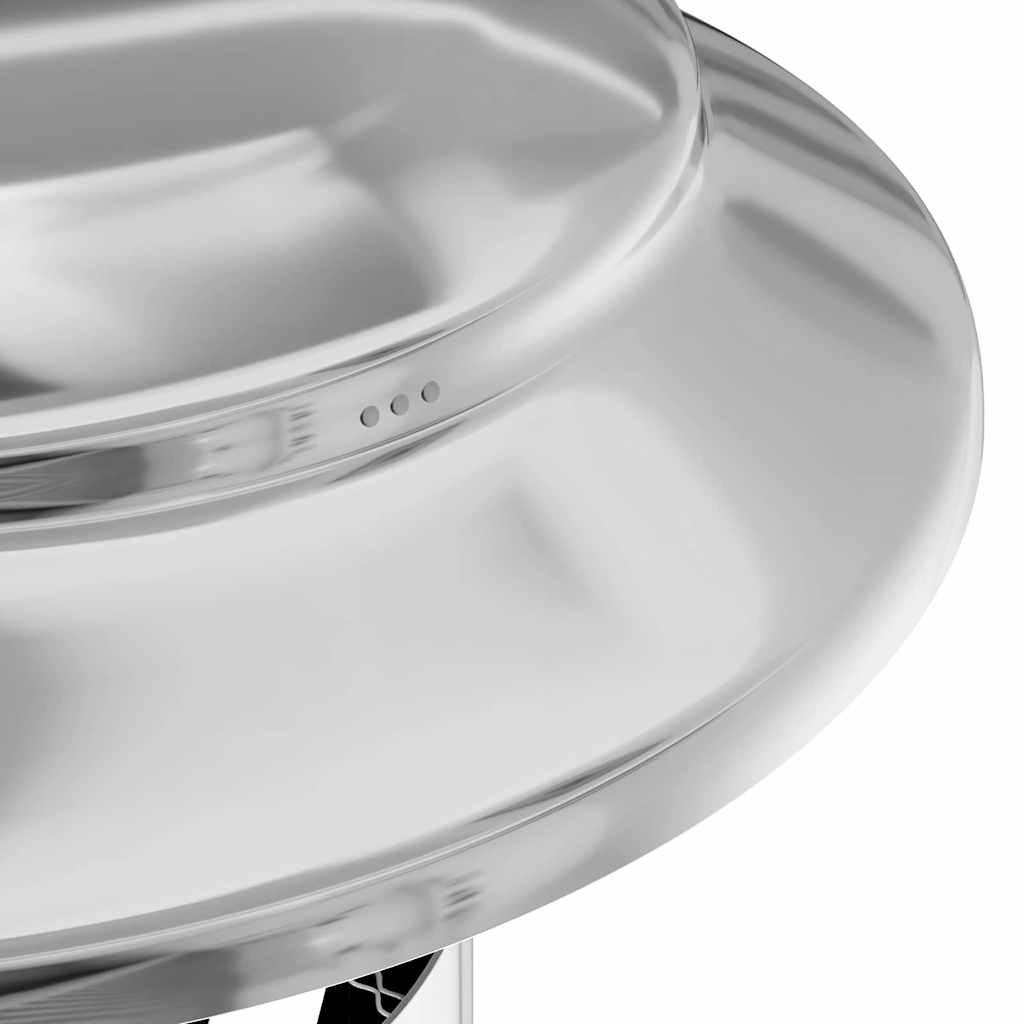 Capa de Chuva para Chaminé Prateado 25 x 25 x 20 cm