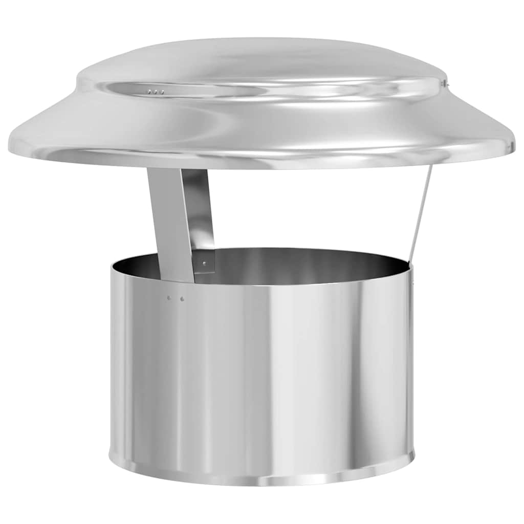 Capa de Chuva para Chaminé Prateado 25 x 25 x 20 cm