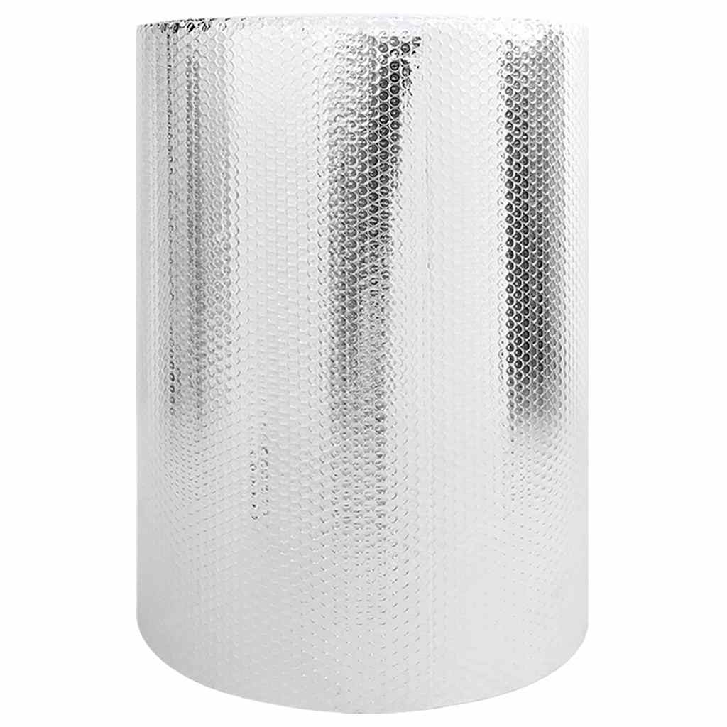 Refletor de calor para radiador Prateado 0.6 x 10 m Alumínio