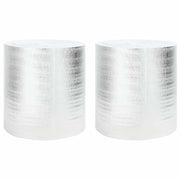 Refletor de calor para radiador Prateado 0.5 x 25 m Alumínio