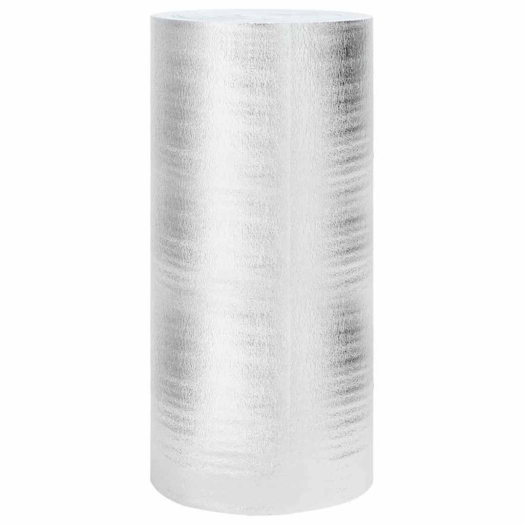 Refletor de calor para radiador Prateado 1 x 15 m Alumínio