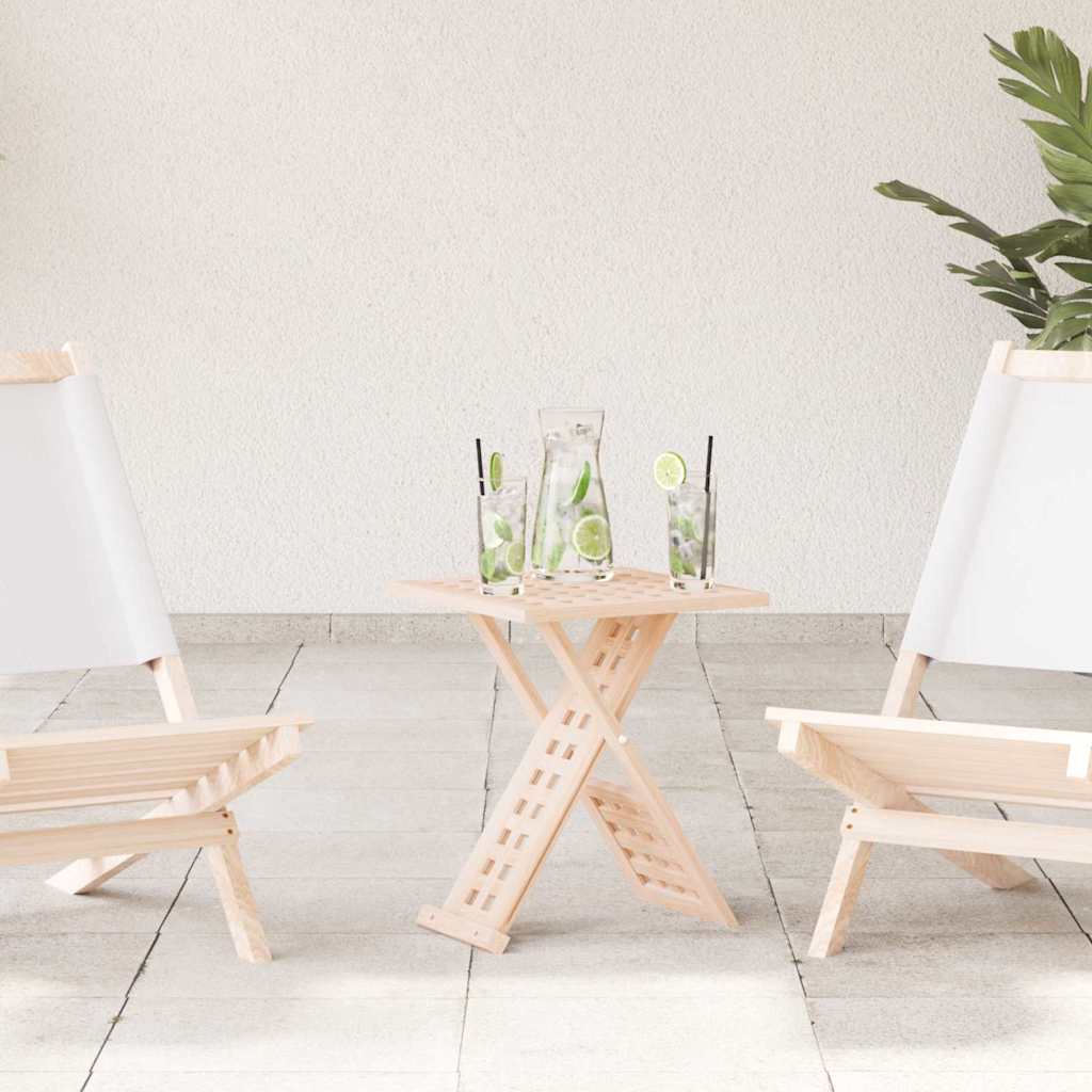 Mesa de centro Castanho 33 x 33 x 40.5 cm