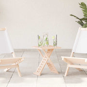 Mesa de centro Castanho 33 x 33 x 40.5 cm