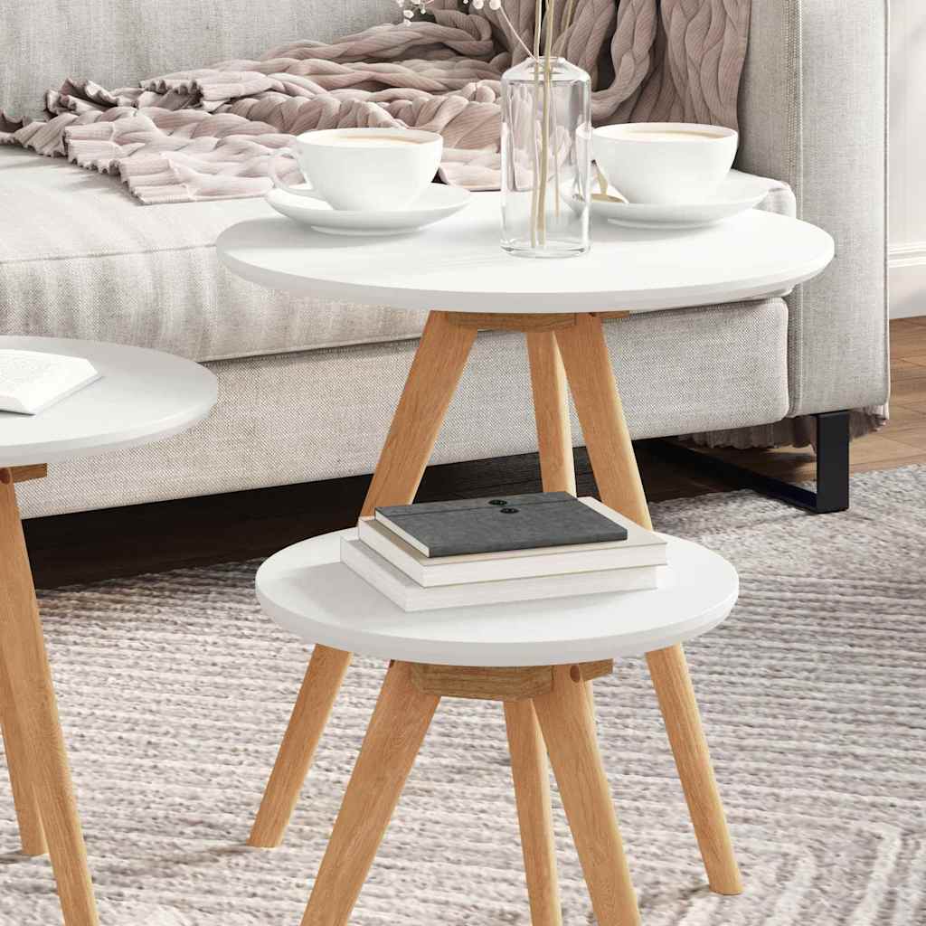 Mesa de centro Castanho 50 x 50 x 46 cm