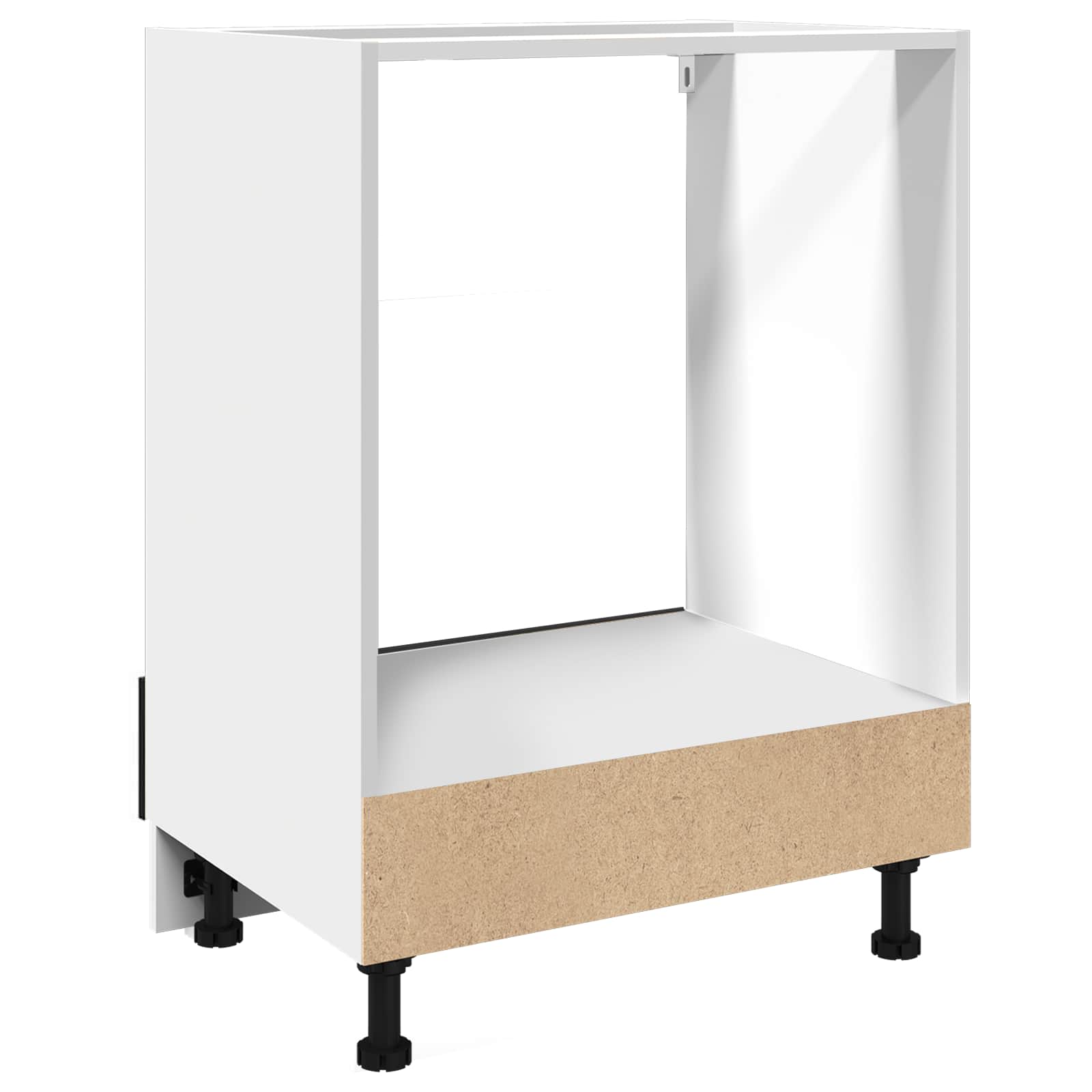 Armário de forno Riga Carvalho preto 60 x 46 x 81,5 cm