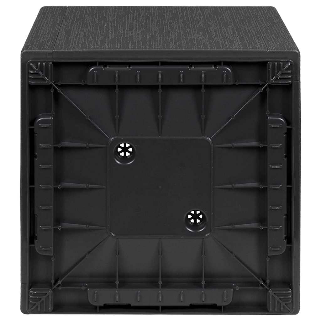 Vaso de Jardim Antracite 36 x 36 x 35 cm Polipropileno