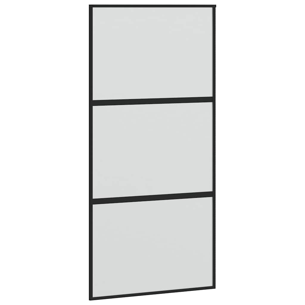 Porta deslizante c/ conj. ferragens 102,5x205cm vidro temperado