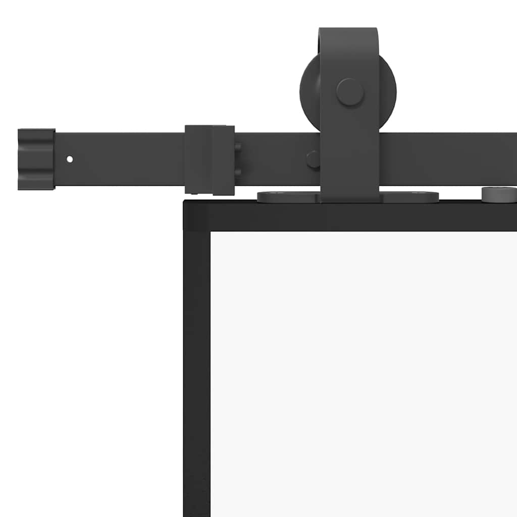 Porta deslizante c/ conj. ferragens 102,5x205cm vidro temperado