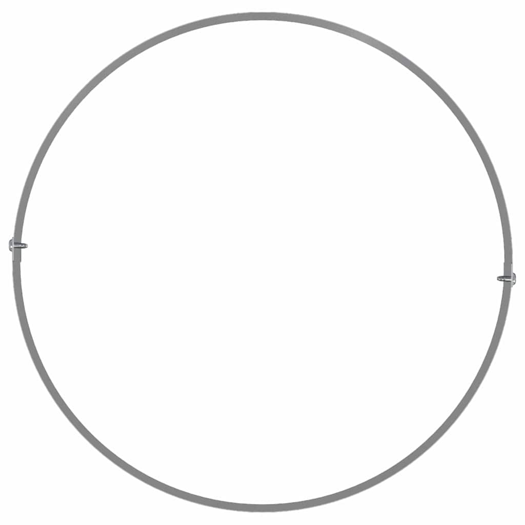 Vaso de Jardim 5 pcs Prateado 30 x 30 x 20 cm Aço Galvanizado