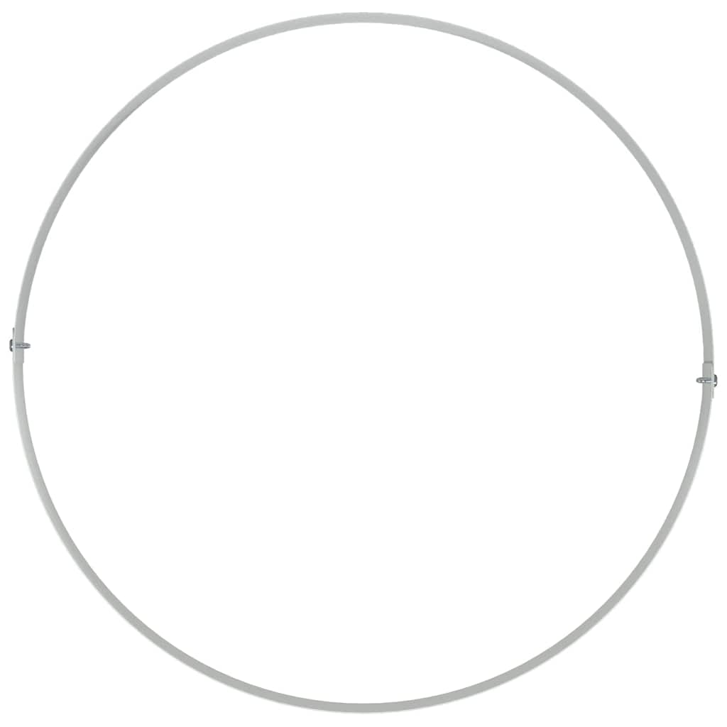 Vaso de Jardim Branco 40 x 40 x 20 cm Aço