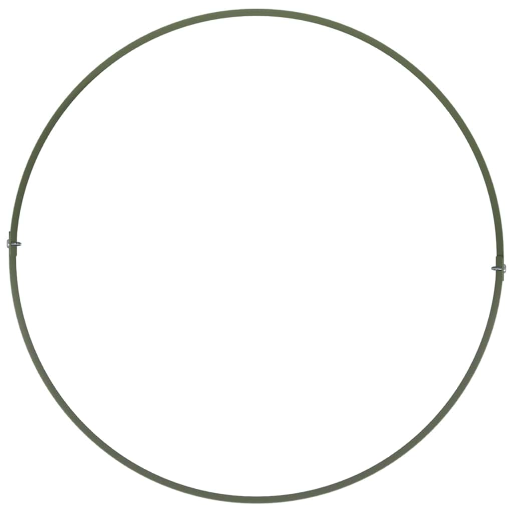 Vaso de Jardim Verde Oliva 40 x 40 x 20 cm Aço laminado a frio