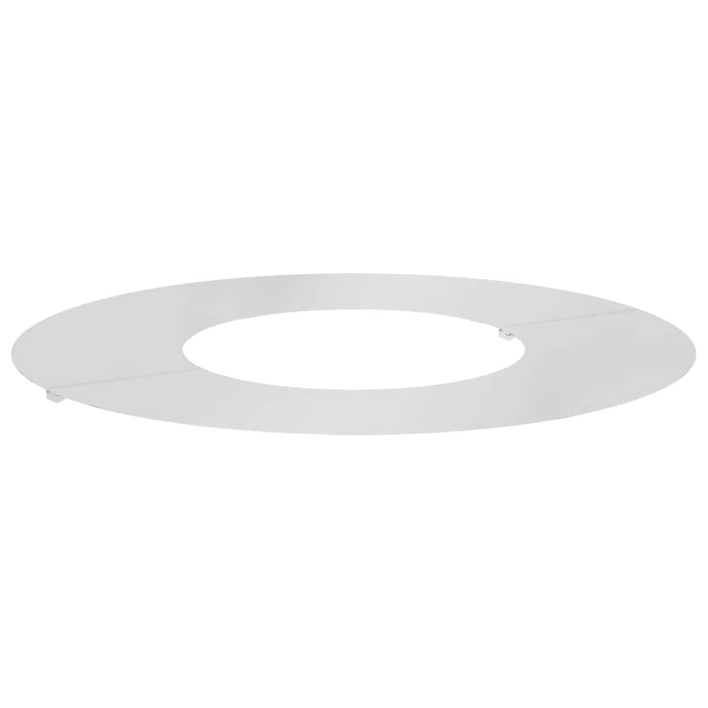 adequado para Anéis de Árvore Planos Prateado Ø30 / 60 cm