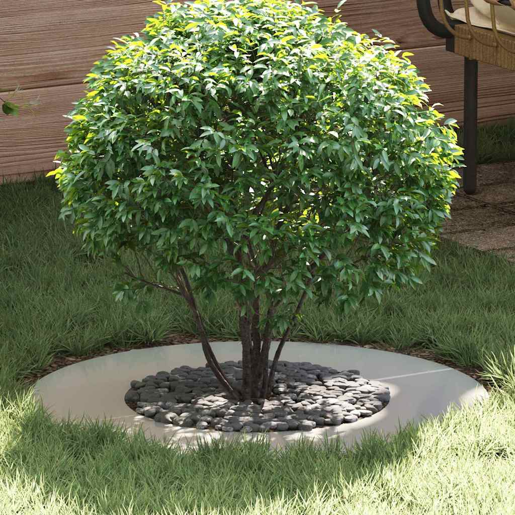 adequado para Anéis de Árvore Planos Prateado Ø40 / 70 cm