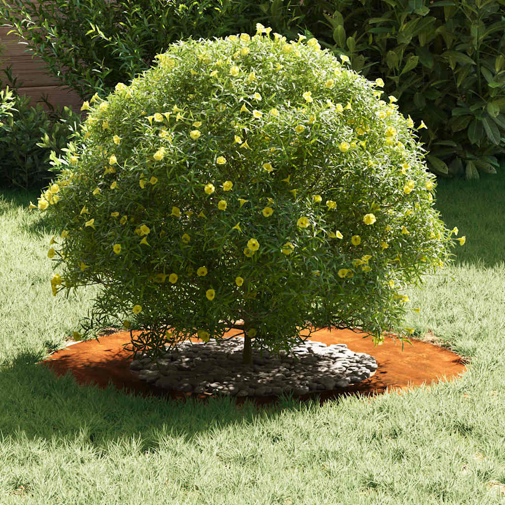 adequado para Anéis de Árvore Planos Castanho Ø40 / 70 cm