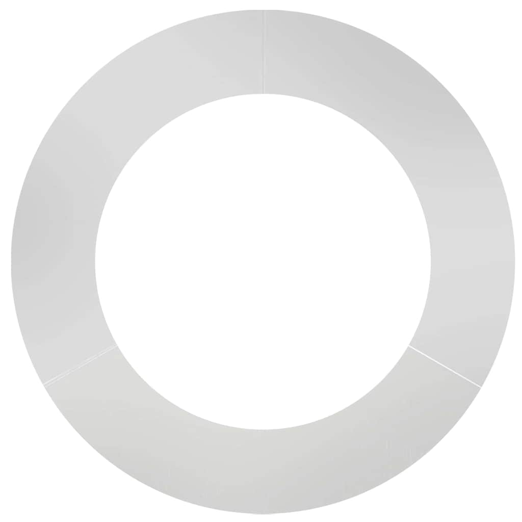 adequado para Anéis de Árvore Planos Prateado Ø60 / 90 cm