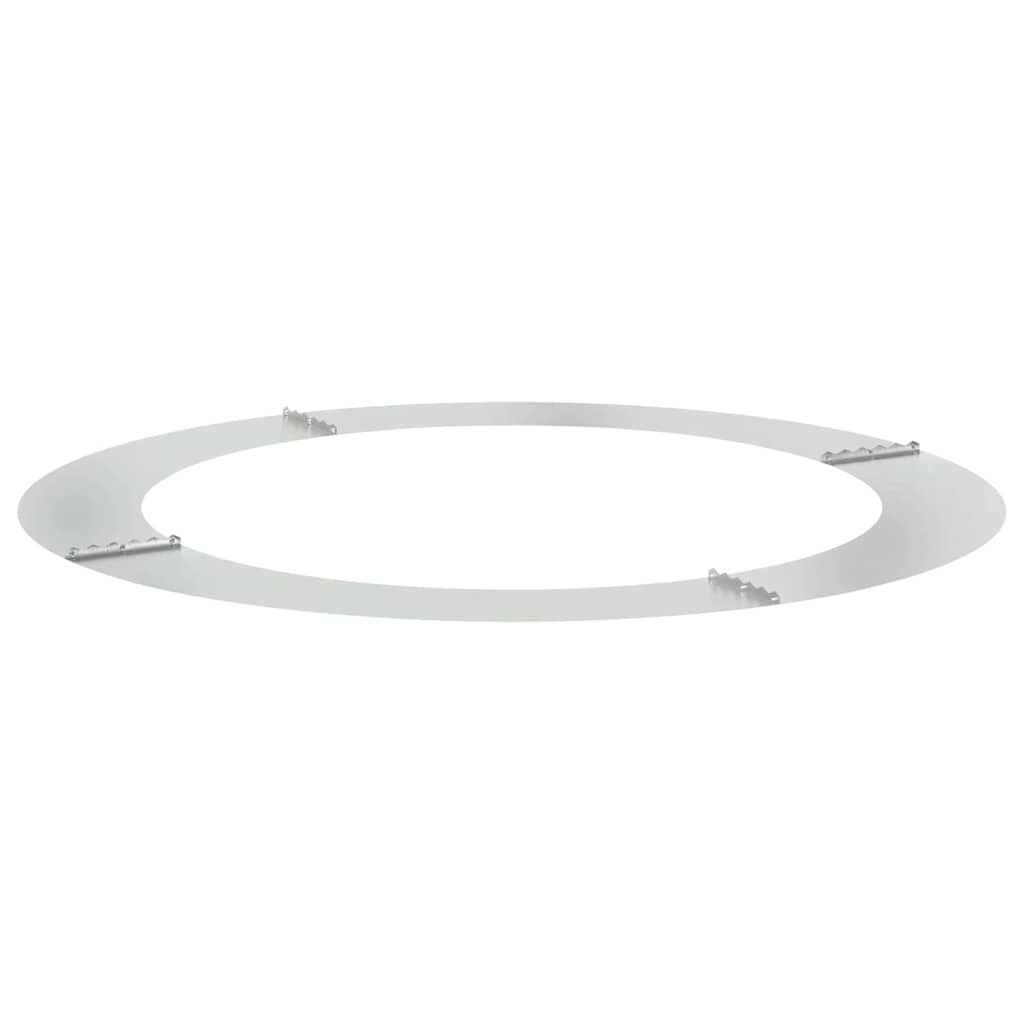 adequado para Anéis de Árvore Planos Prateado Ø90 / 120 cm