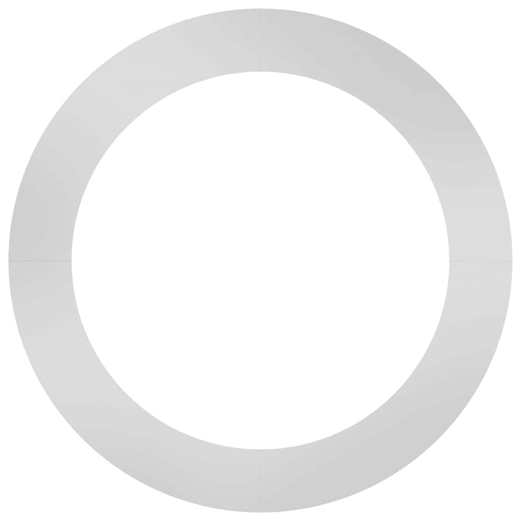 adequado para Anéis de Árvore Planos Prateado Ø90 / 120 cm