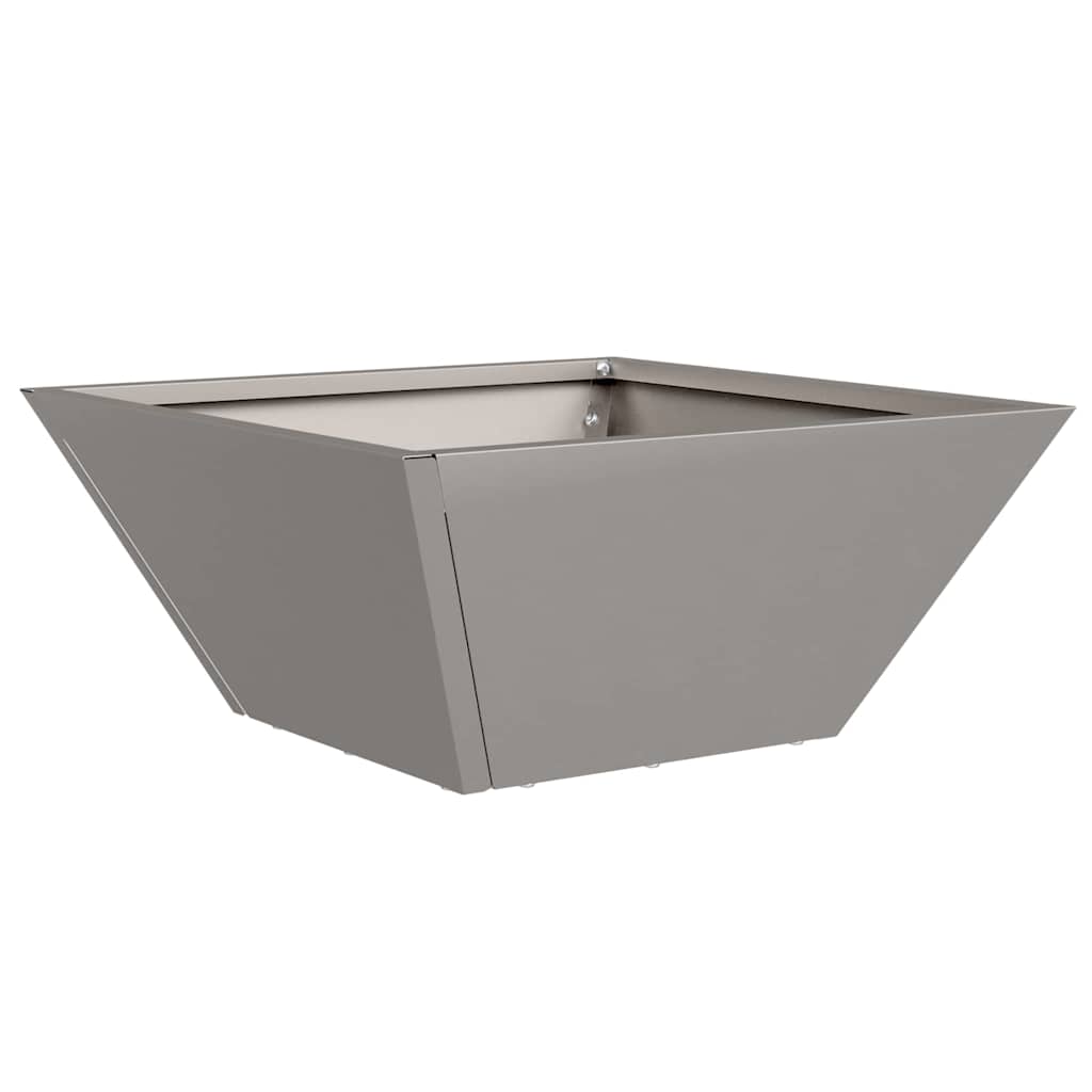 Vaso de Jardim Ferro Enferrujado 35 x 35 x 15 cm