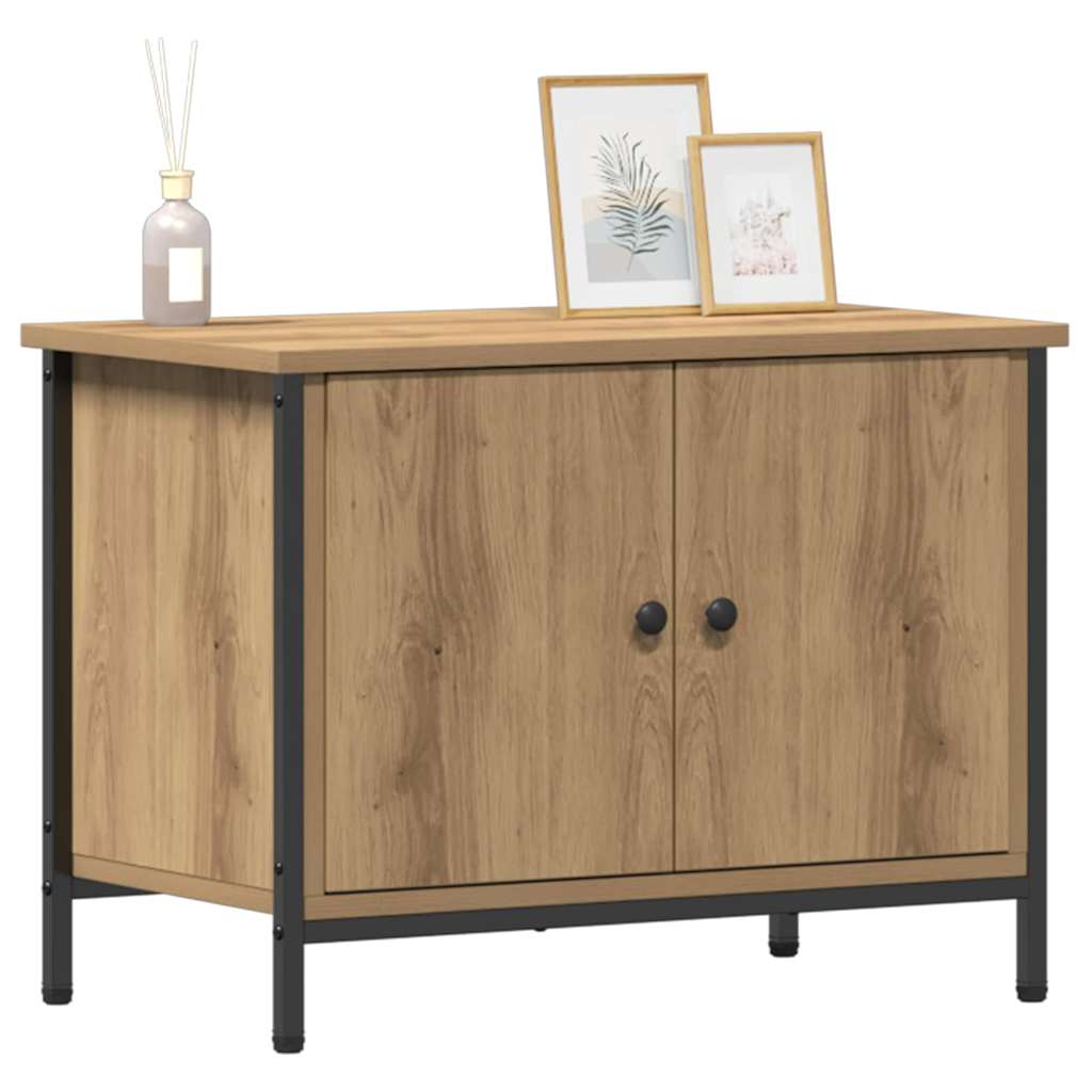 Gabinete para TV Carvalho Artesanal 60 x 35 x 45 cm