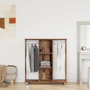 Guarda-roupa com prateleira Madeira Antiga 102 x 38 x 110 cm