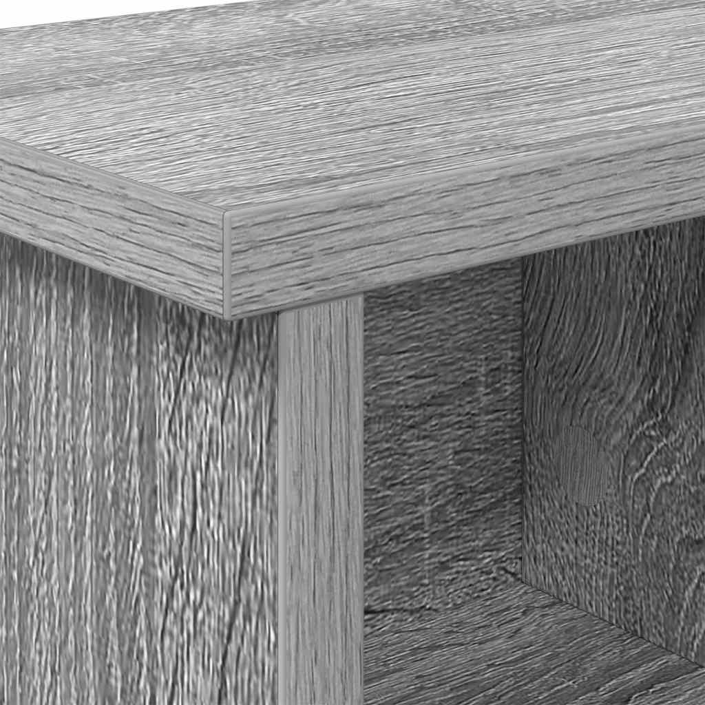 Cabideiro de Parede Sonoma cinzento 50 x 16 x 26 cm
