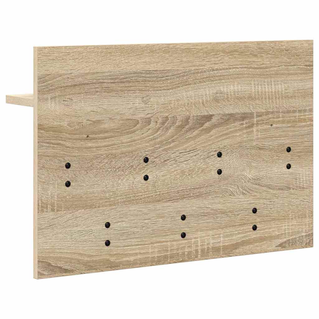 Cabideiro de Parede Carvalho sonoma 60 x 40 x 12 cm