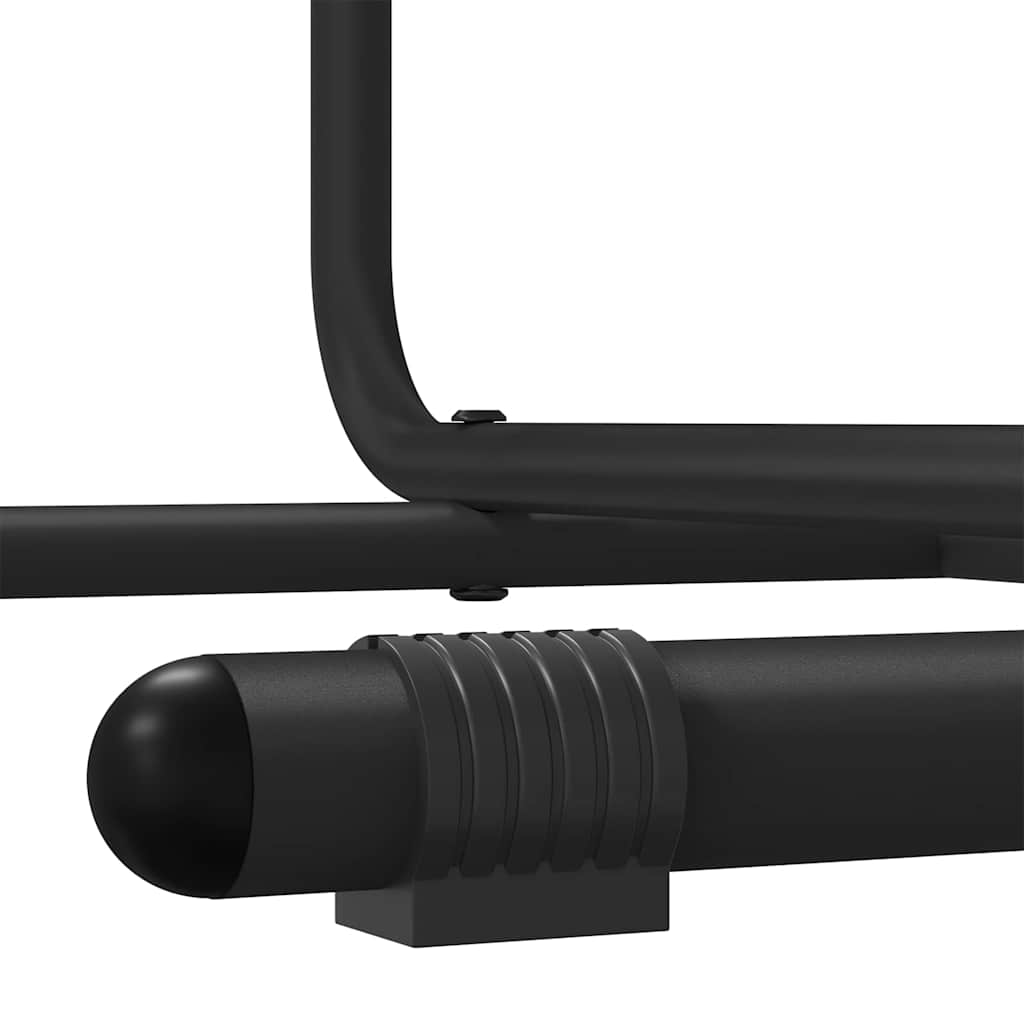 Suporte para Roupas Preto 62 x 48 x 158 cm Aço