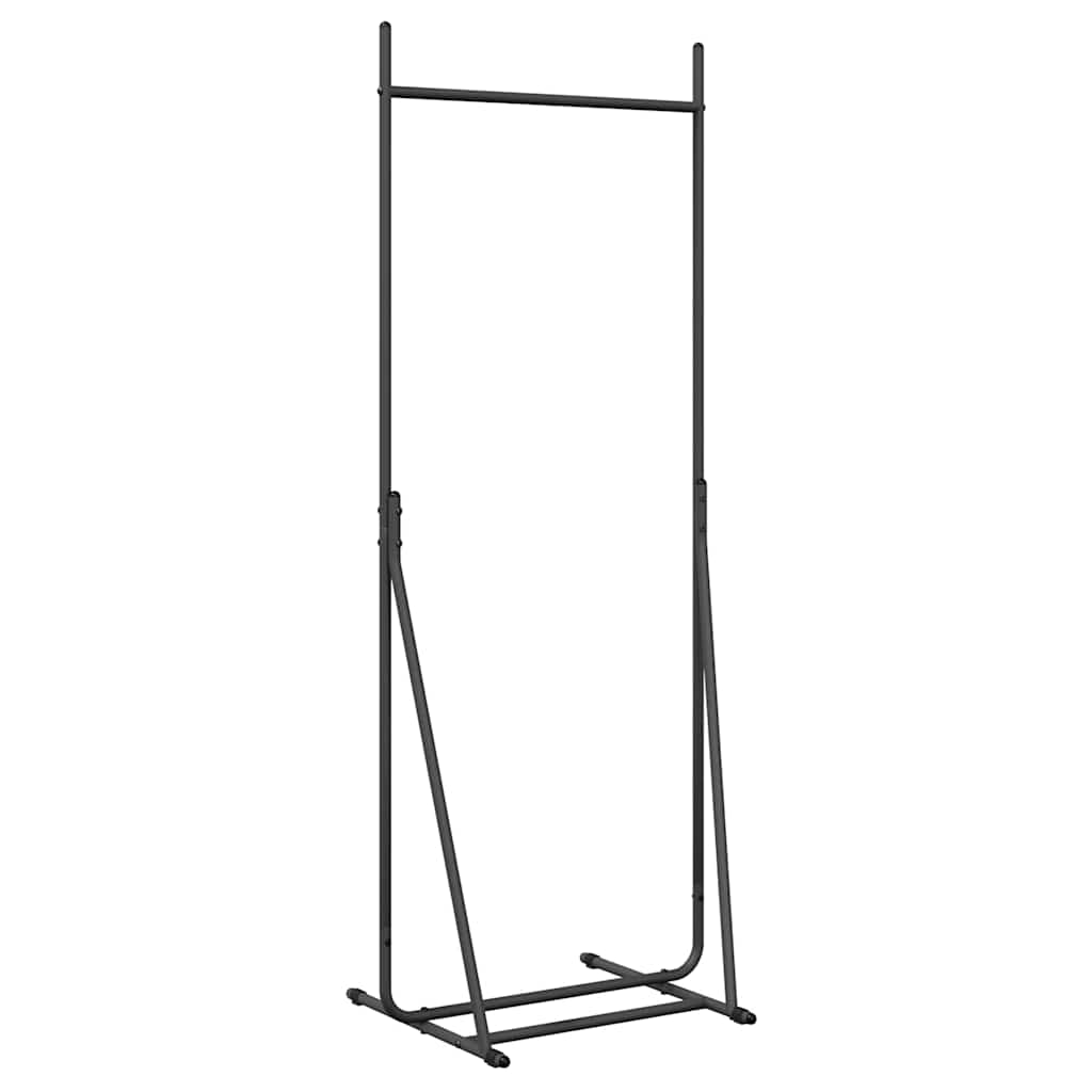 Suporte para Roupas Preto 62 x 48 x 158 cm Aço
