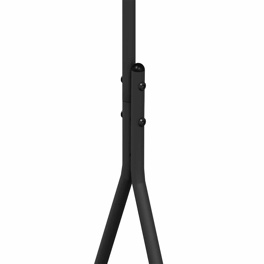 Suporte para Roupas com prateleira Preto 100 x 56 x 154 cm Aço