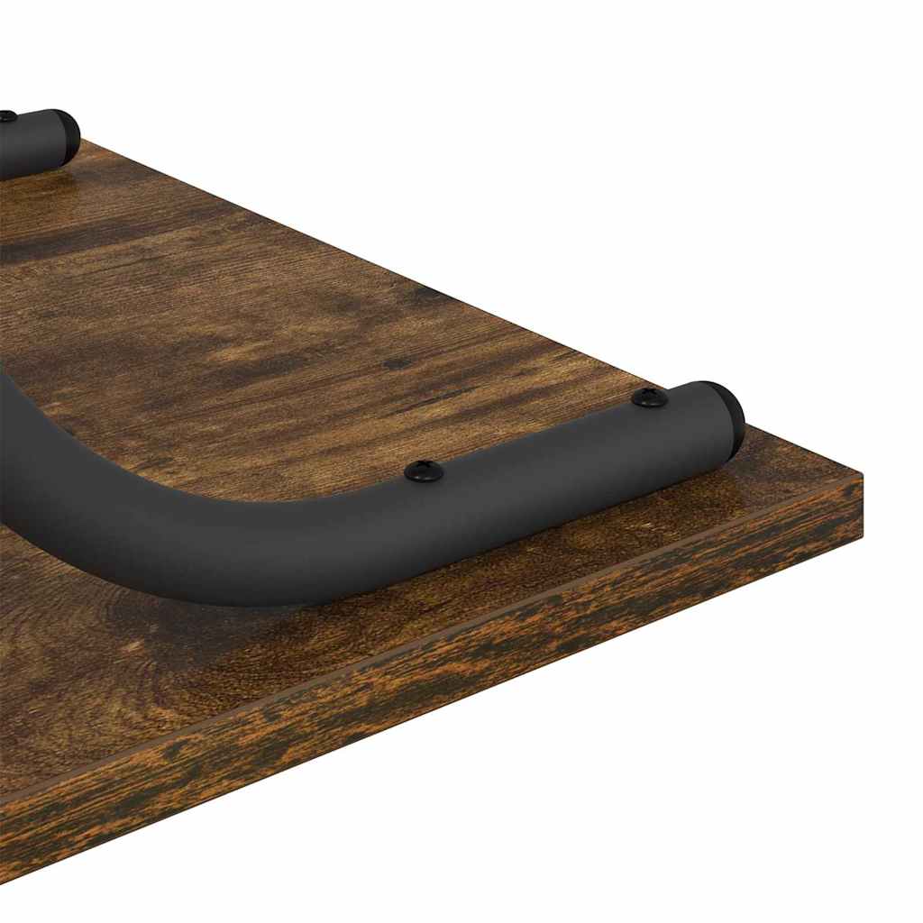 Aparador Carvalho fumado 101 x 35 x 80.5 cm Madeira processada