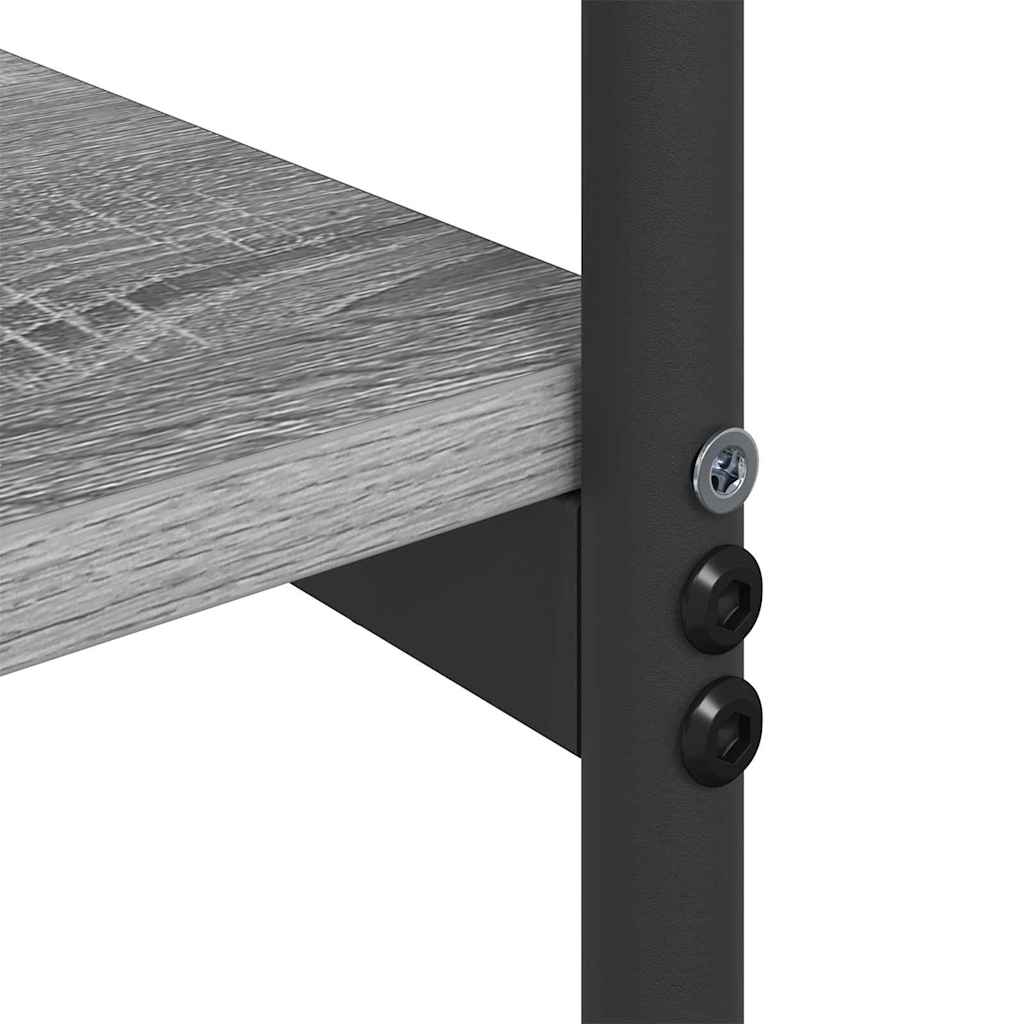 Aparador Sonoma cinzento 101 x 35 x 80.5 cm Madeira processada