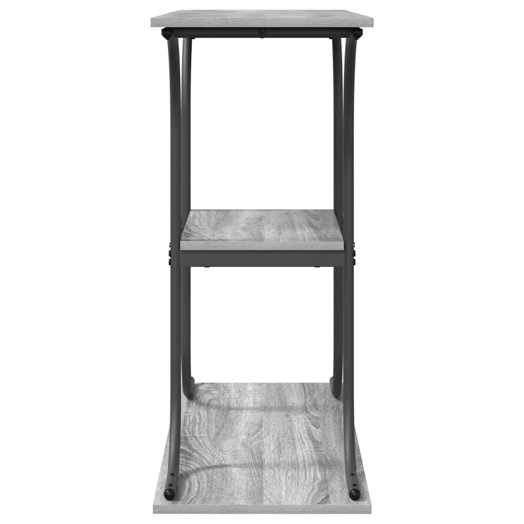 Aparador Sonoma cinzento 101 x 35 x 80.5 cm Madeira processada