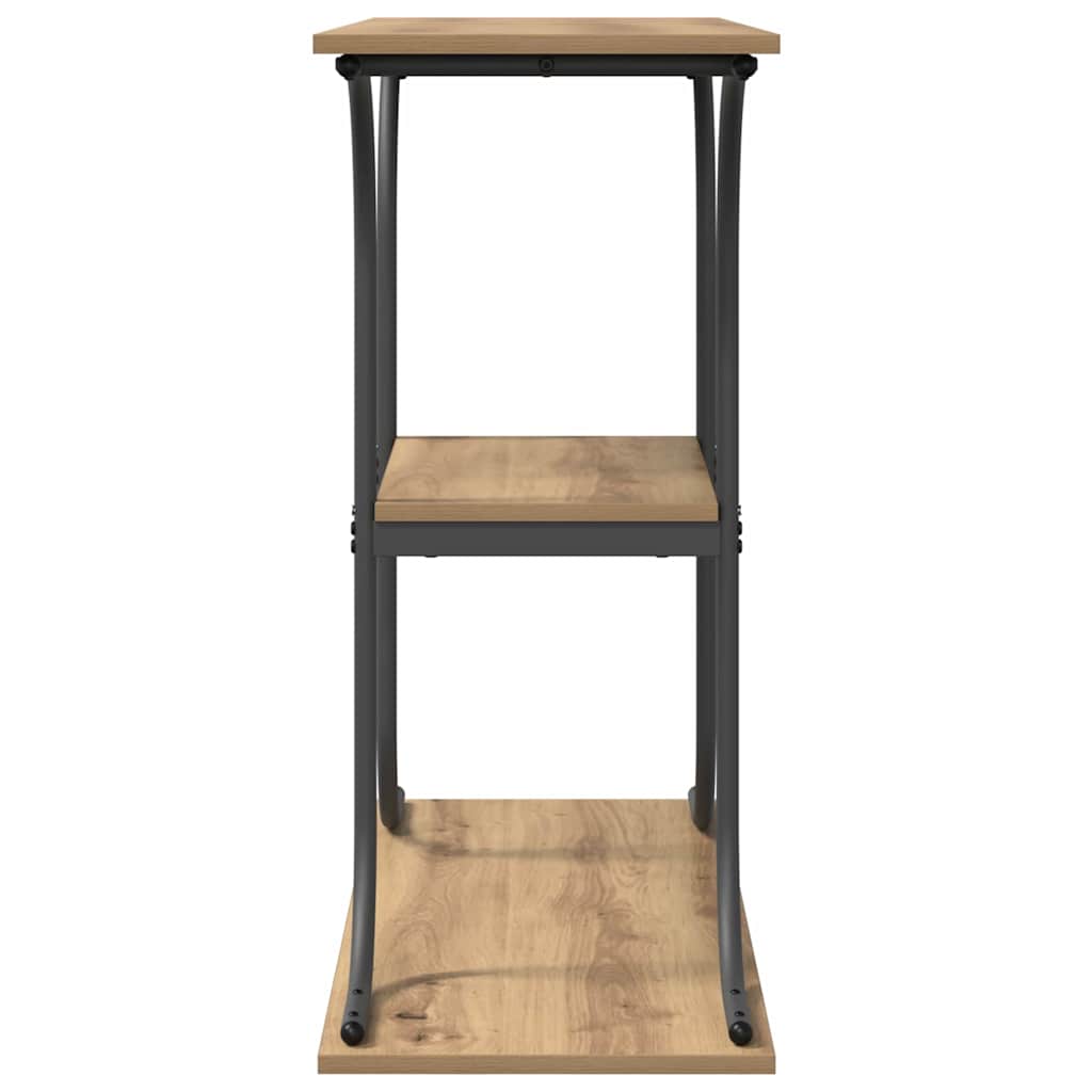 Aparador com prateleira carvalho artisiano 101 x 35 x 80.5 cm