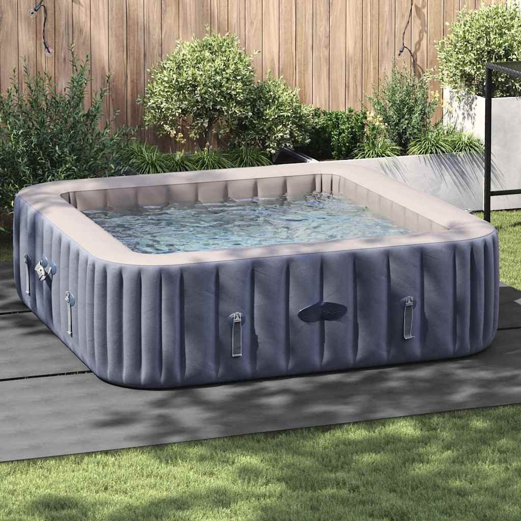 Lona para Fundo de Piscina Cinzento-claro 396 x 396 cm