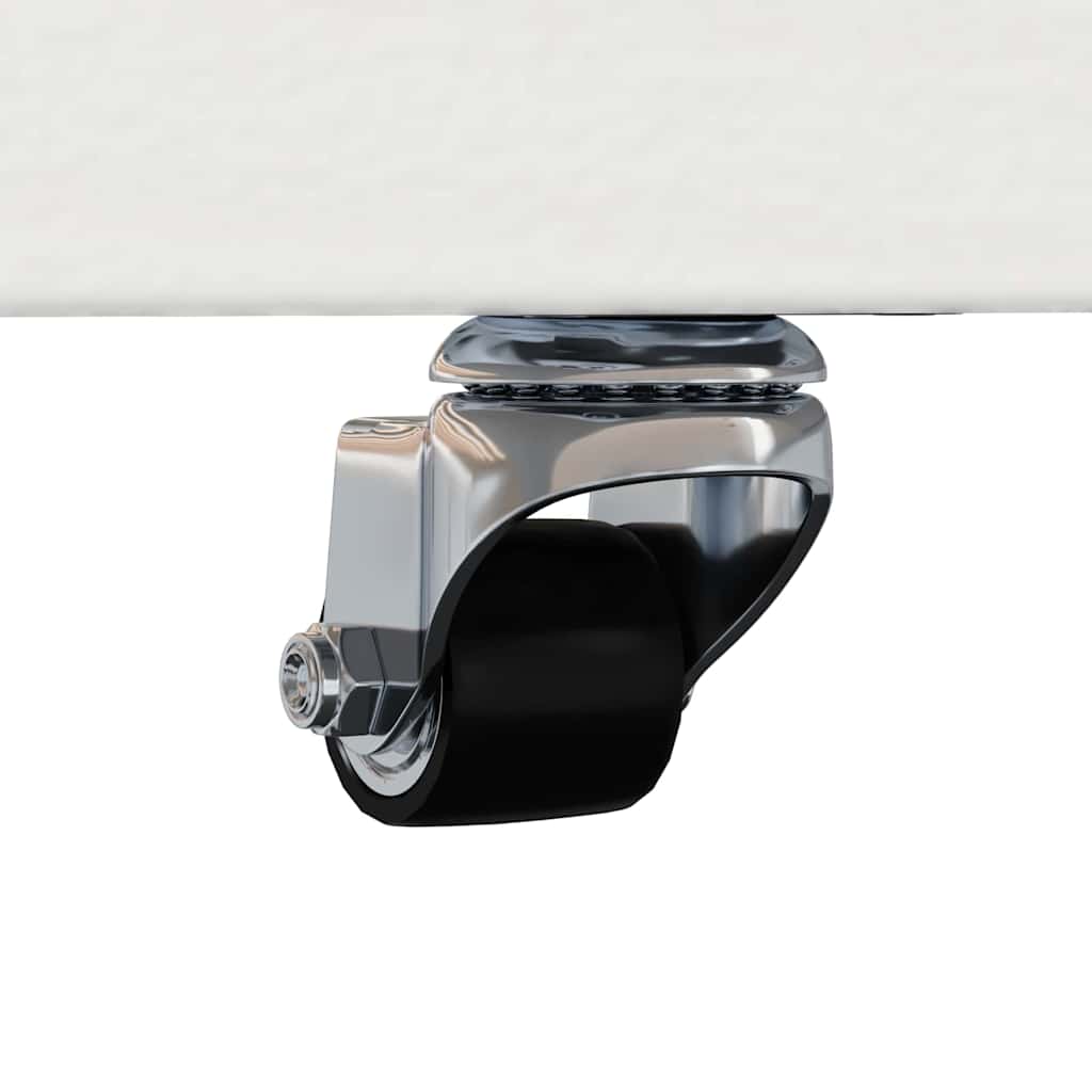 Estrutura da Cama Branco 100 x 200 cm Madeira de pinho maciça