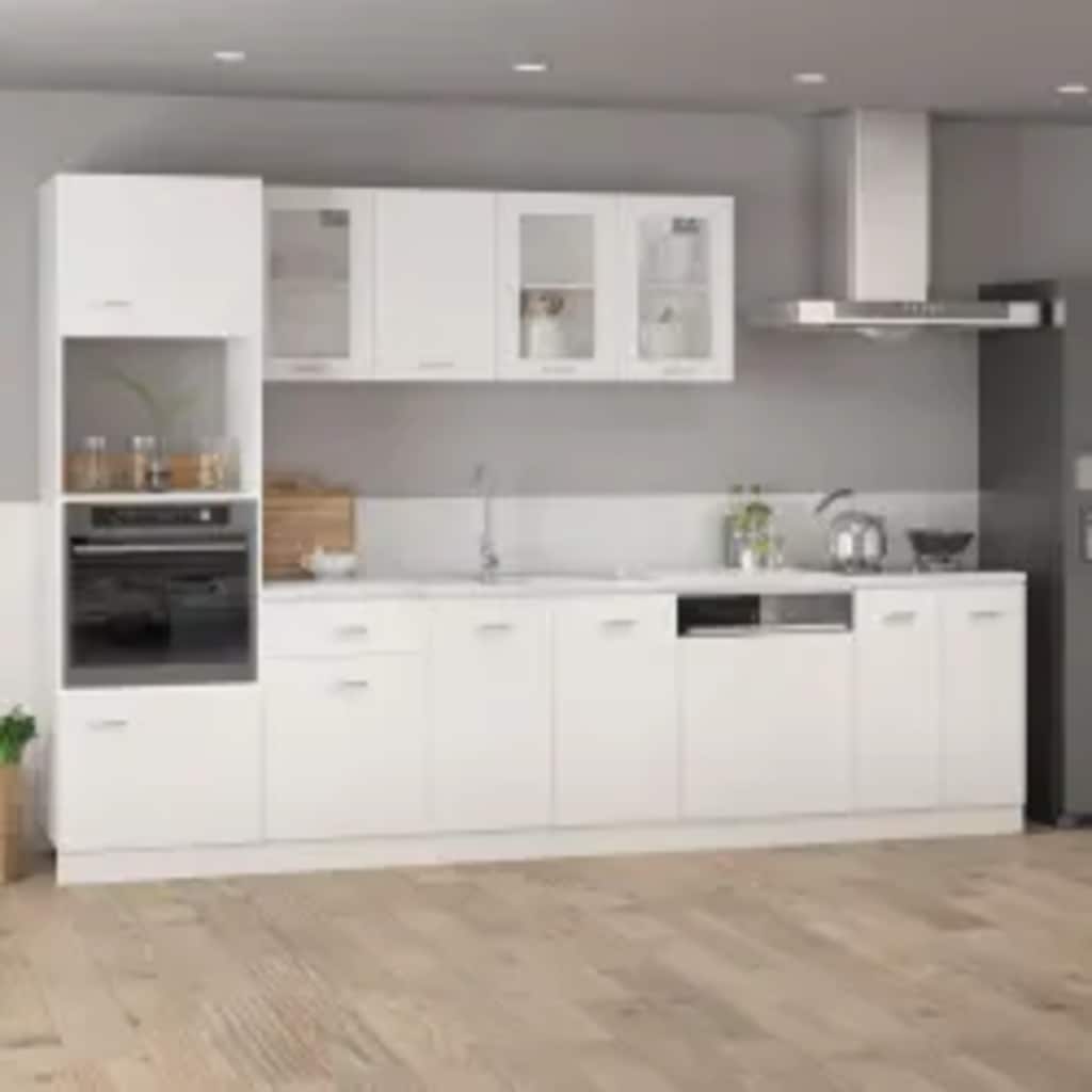 Armário para micro-ondas “Lyon” 60x57x207 cm branco