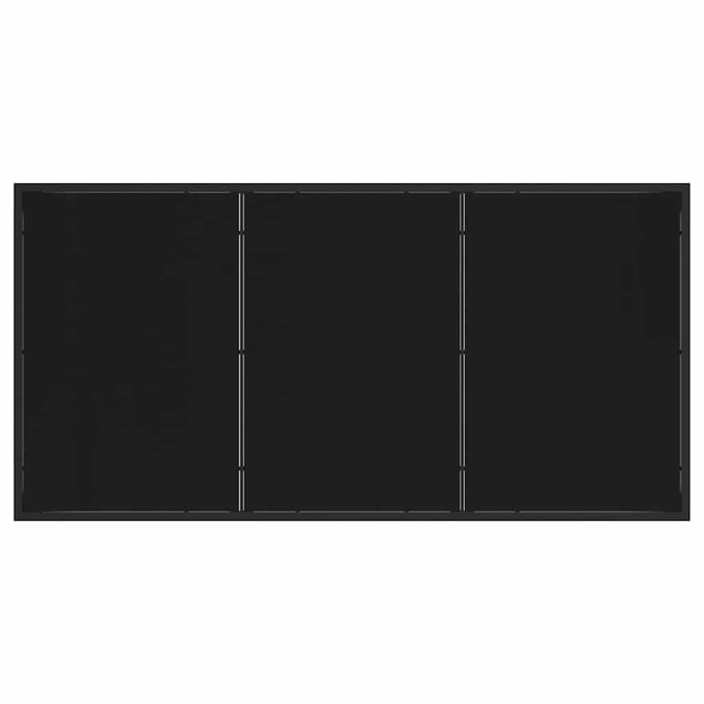 Conjunto de Jantar para Jardim 7 pcs Cinzeto Rattan Sintético