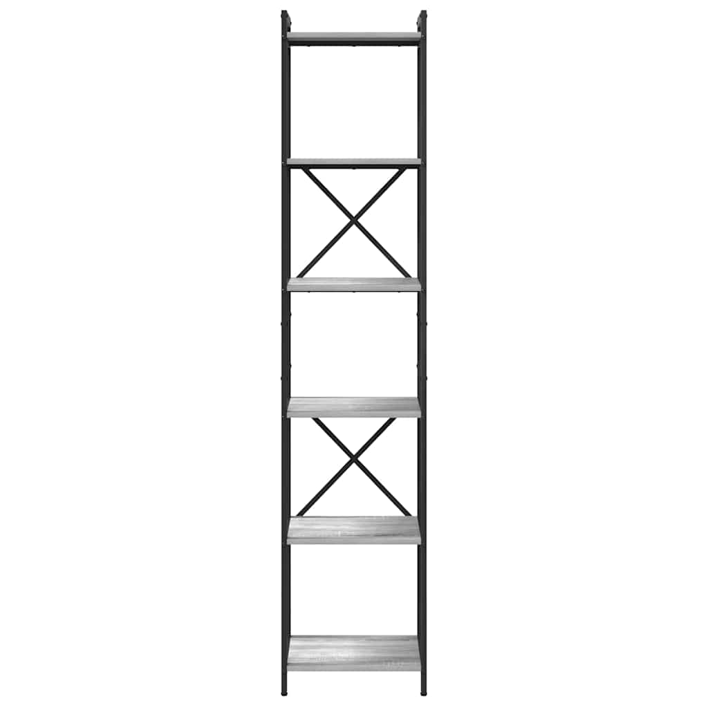 Estante Sonoma cinzento 40 x 30 x 188 cm Madeira processada