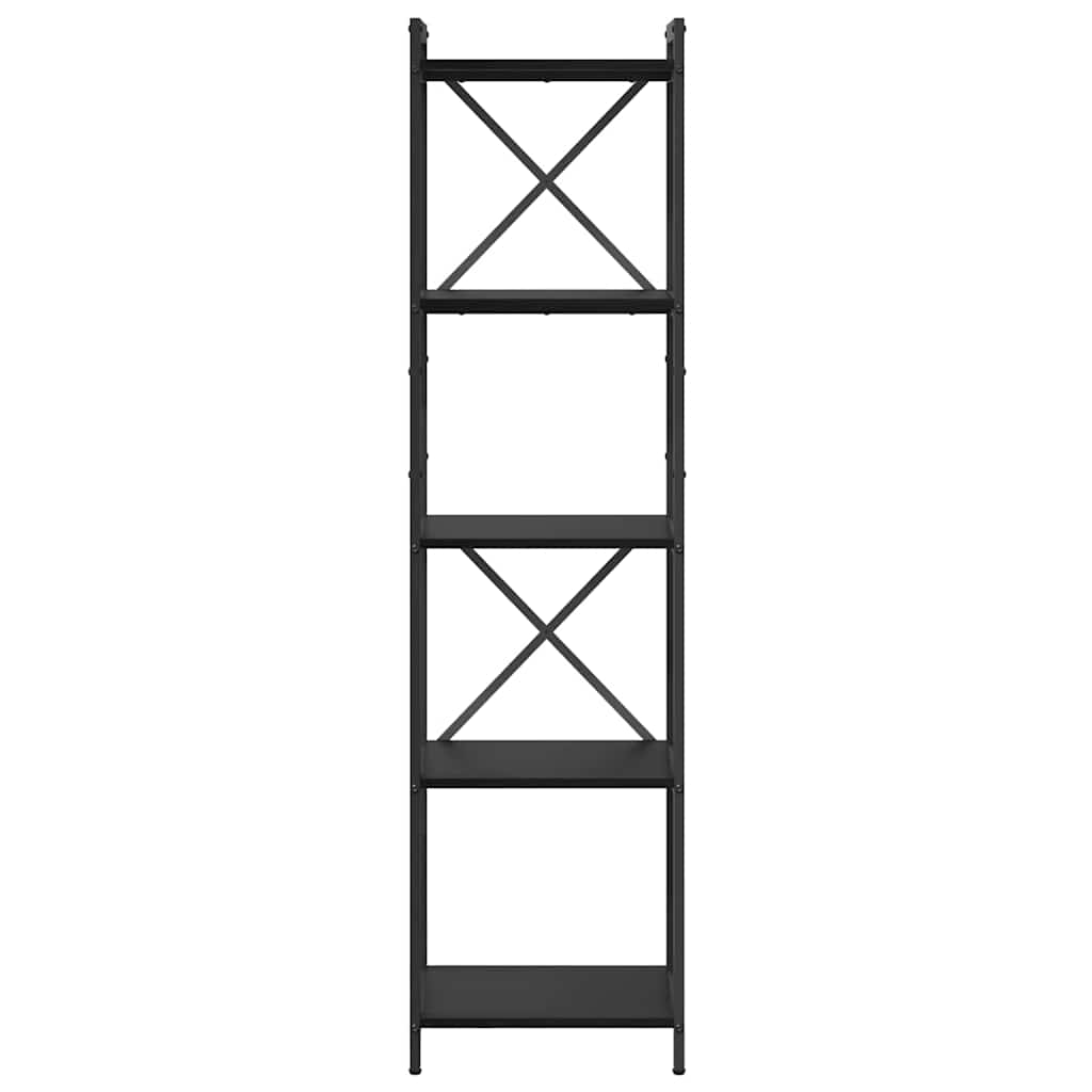 Estante Carvalho preto 40 x 30 x 153 cm Madeira processada